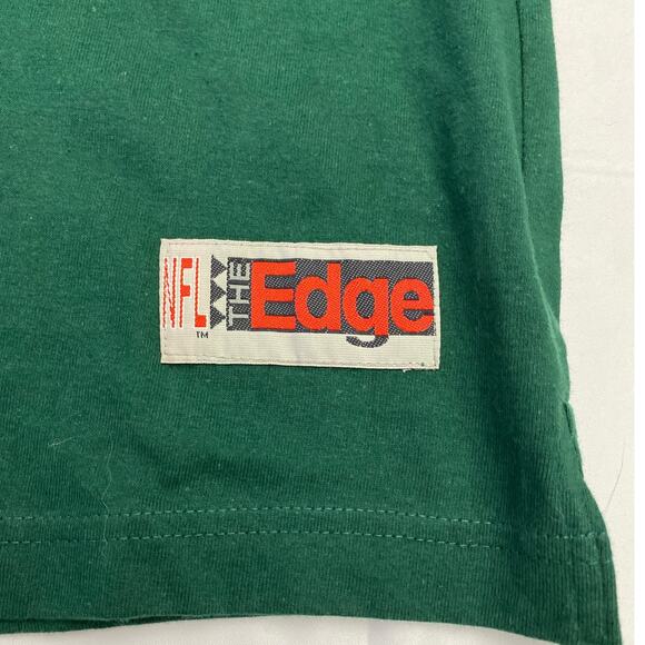 Vintage Green Bay Packers Long Sleeve T Shirt Medium Embroidered NFL Mock Neck - Picture 4 of 10